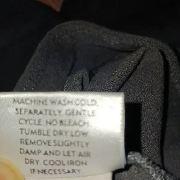 Eileen Fisher Womens Straight Leg Pants Stretch Pull On Minimalist Size S - Picture 7 of 7